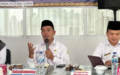 Kakankemenag Pasaman Barat Buka Workshop Implementasi Deep Learning dan Kurikulum Berbasis Cinta pada MAN 5 Pasaman Barat