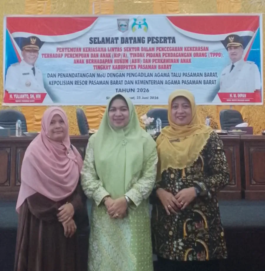 Waka Humas MAN 5 Pasaman Barat Ikuti Pertemuan Kerjasama Lintas Sektoral Dalam Pencegahan Kekerasan Terhadap Perempuan Dan Anak (KTP/A),Tindak Pidana Perdagangan Orang(Tppq),Anak Bersasarkan Hukum(Abh