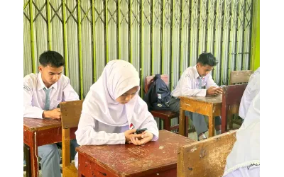 Kepala MAN 5 Pasaman Barat Tegaskan Tidak Ada Celah Untuk Berbuat Curang Pada Asesmen Sumatif Akhir Semester Genap