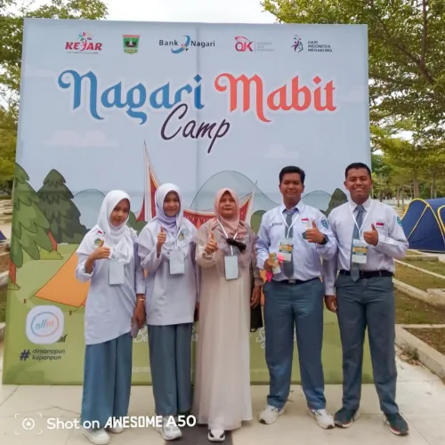 4 Siswa dan 1 Guru MAN 5 Pasaman Barat Ikuti Nagari Mabit Camp