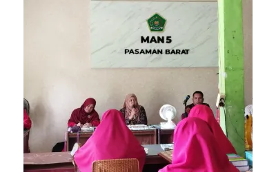 Matangkan Persiapan Kegiatan Tahun Ajaran 2026/2027 MAN 5 Pasaman Barat adakan Rapat