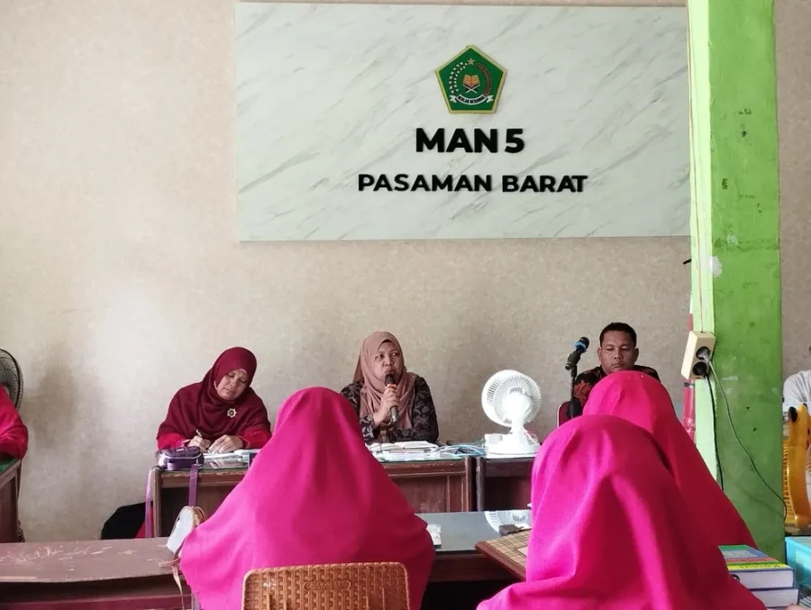 Matangkan Persiapan Kegiatan Tahun Ajaran 2026/2027 MAN 5 Pasaman Barat adakan Rapat