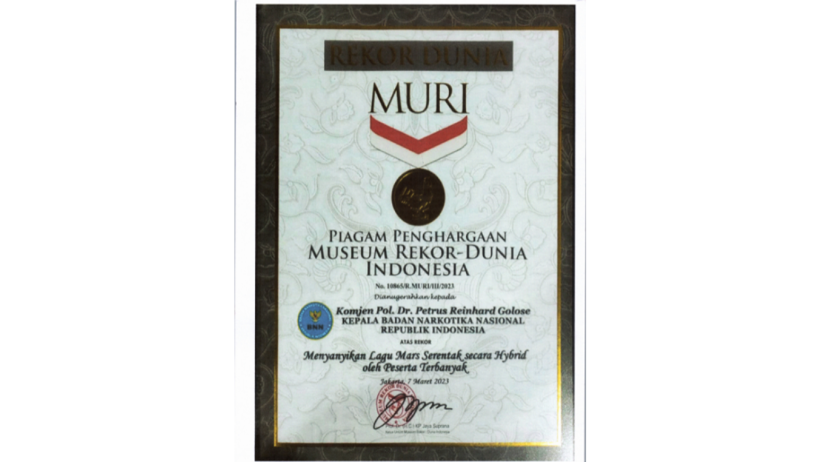 Rekor Muri Partisipasi MAN 5 Pasaman Barat
