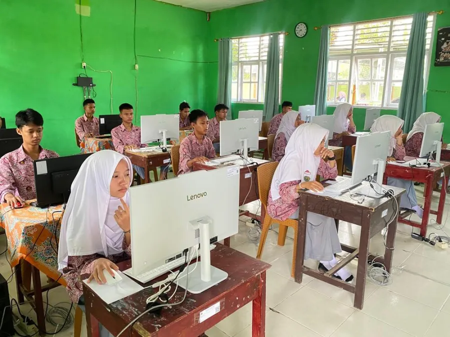 Mantapkan Persiapan Siswa MAN 5 Pasaman Barat gelar Gladi Bersih Tes Kemampuan Akademik 