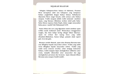 Tradisi Maapam