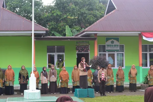 MAN 5 Pasaman Barat Gelar Upacara Peringatan Hari Pramuka ke-64
