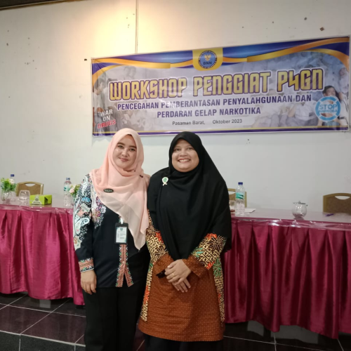 Waka Humas MAN 5 Pasaman Barat ikuti Workshop Penggiat P4GN