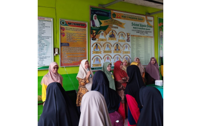 Kepala Madrasah Yelliza Gusti Lepas Pramuka MAN 5 Pasaman Barat Ikuti Giat Prestasi ADYARAJADDIPA Tahunan se- Kabupaten Pasaman Barat Tahun 2023