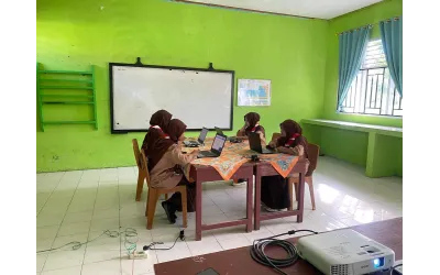 Empat Siswi MAN 5 Pasaman Barat ikuti Olimpiade Bahasa Arab ke-8 Tahun 2025 Tingkat Kabupaten/Kota