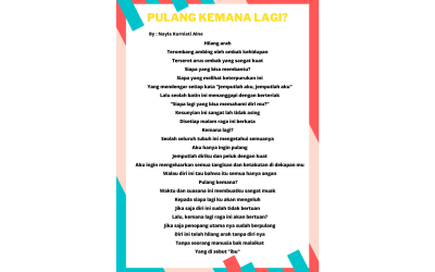 Pulang kemana lagi?
